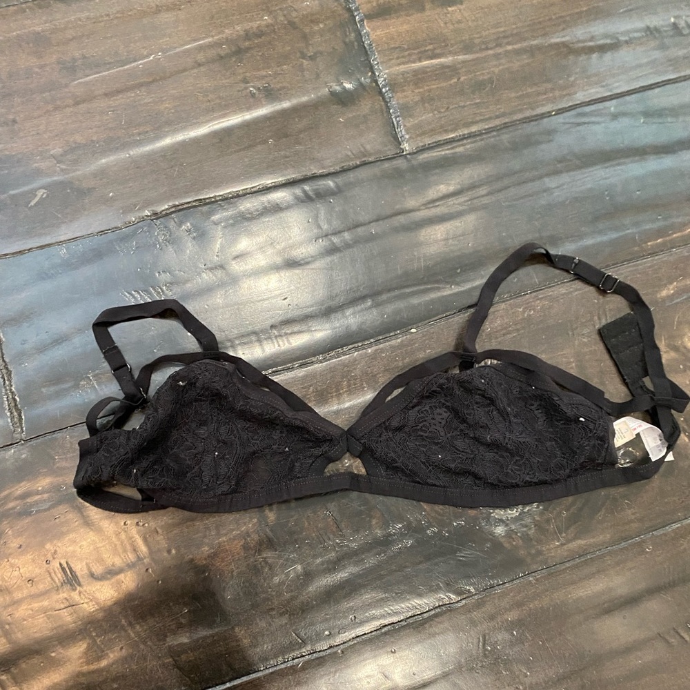 Urban outfitters black bralette